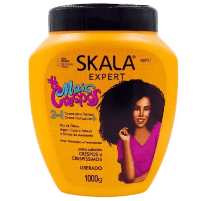 קרם טיפולי 2 ב-1 של Skala Mais Crespos More Curls – 1000 גרם