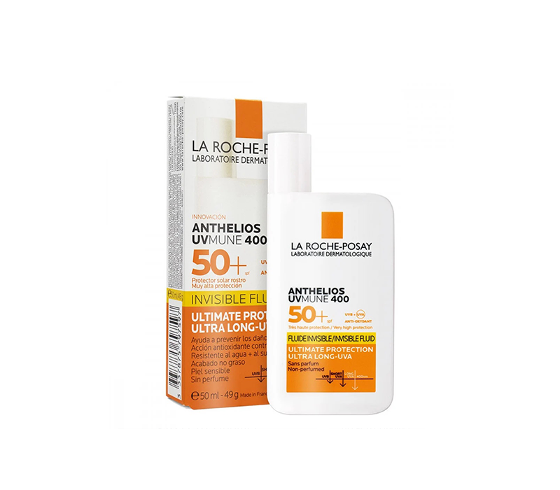 לה רוש-פוזה אנתליוס UVMune 400 נוזל בלתי נראה SPF 50+ (50 מ"ל)