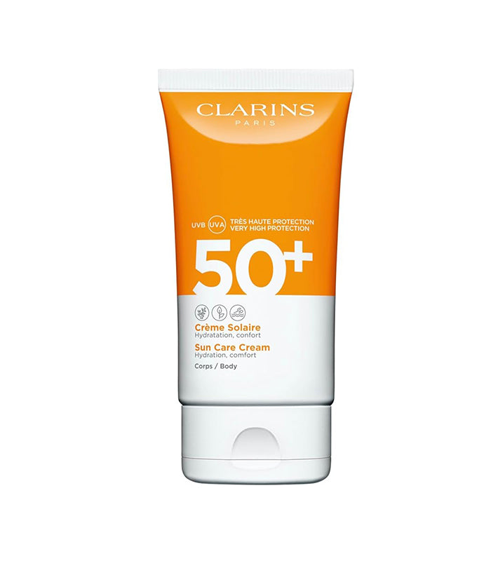 קלרינס CRÈME TOUCHER SEC SOLAIRE SPF50+