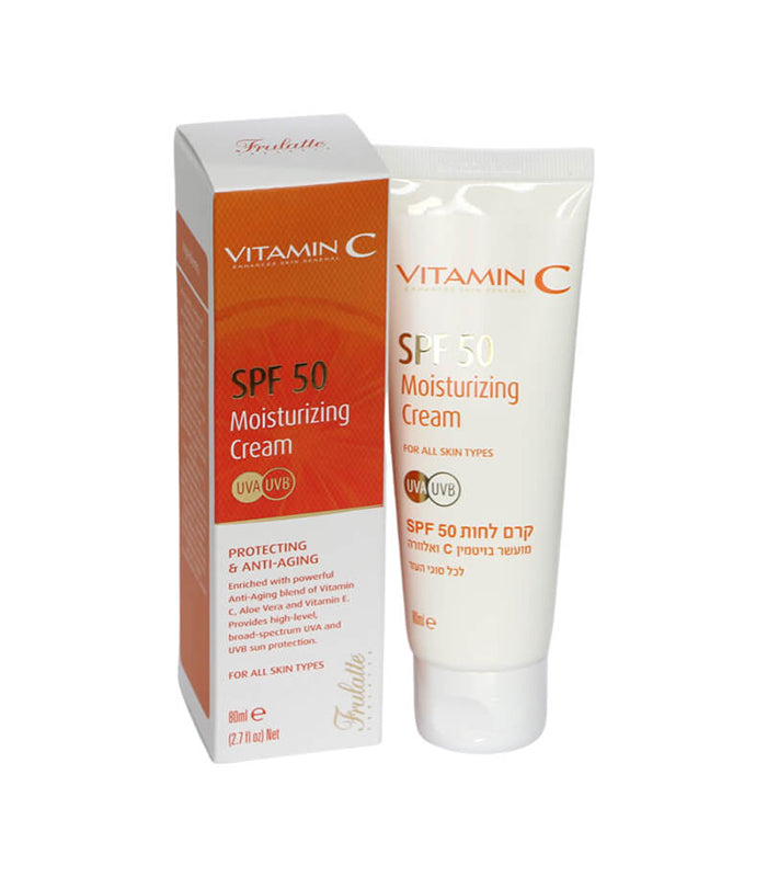 קרם לחות ויטמין C עם SPF 50