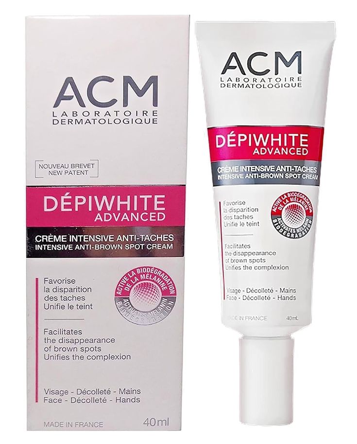 קרם הלבנה אינטנסיבי מתקדם של Depiwhite לכתמים כהים – 40 מ"ל