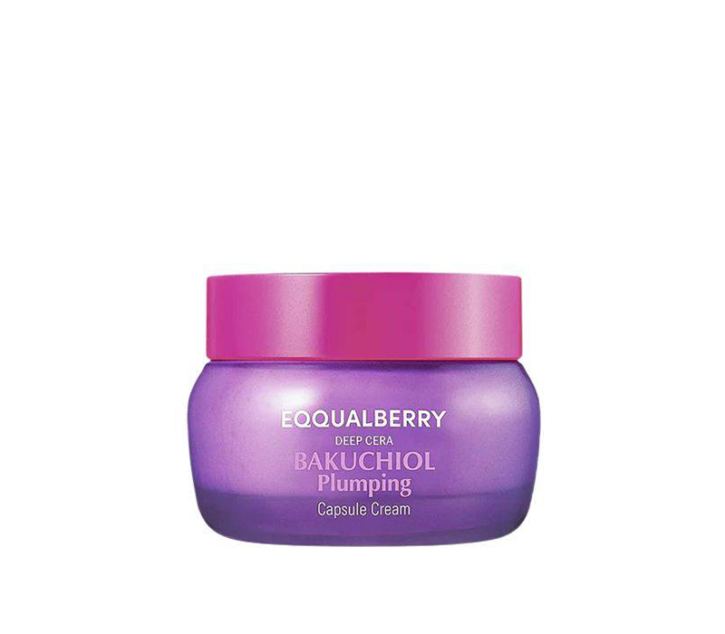קרם קפסולות Equalberry Bakuchiol - ממצק וממצק נקבוביות, 50 מ"ל